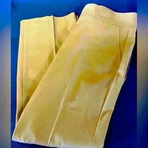 Talbots size 8p stretch wide leg khaki business casual  Dress Pants